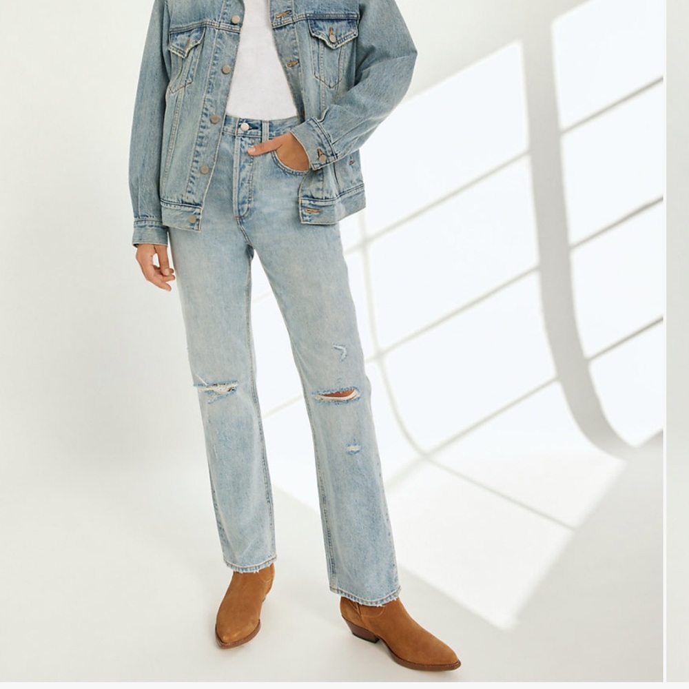 Aritzia’s Denim Forum Joni High Rise loose Jean